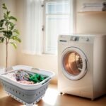 42L Folding Plastic Laundry Basket - Pop-Up Design - Space-Saving and Suitable for Clothes Organizing and Storage