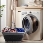 Two-Piece Woven Round Storage Basket Set with Handles, Can Be Used as Laundry Baskets or Decorative Storage Baskets