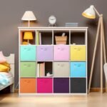 Foldable Fabric Storage Cubes And Cloth Organizer Drawer For Closet And Toys, 6 Pack (6 Colors) - Image 2