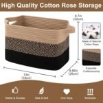 Woven Storage Baskets for Organizing, 3-Pack - Image 2