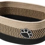 Small Cotton Rope Storage Basket with Handle