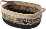 Small Cotton Rope Storage Basket with Handle