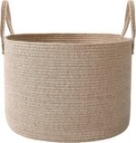Extra Large 65L Cotton Rope Blanket Storage Basket