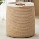 65L Woven Jute Laundry Storage Hamper